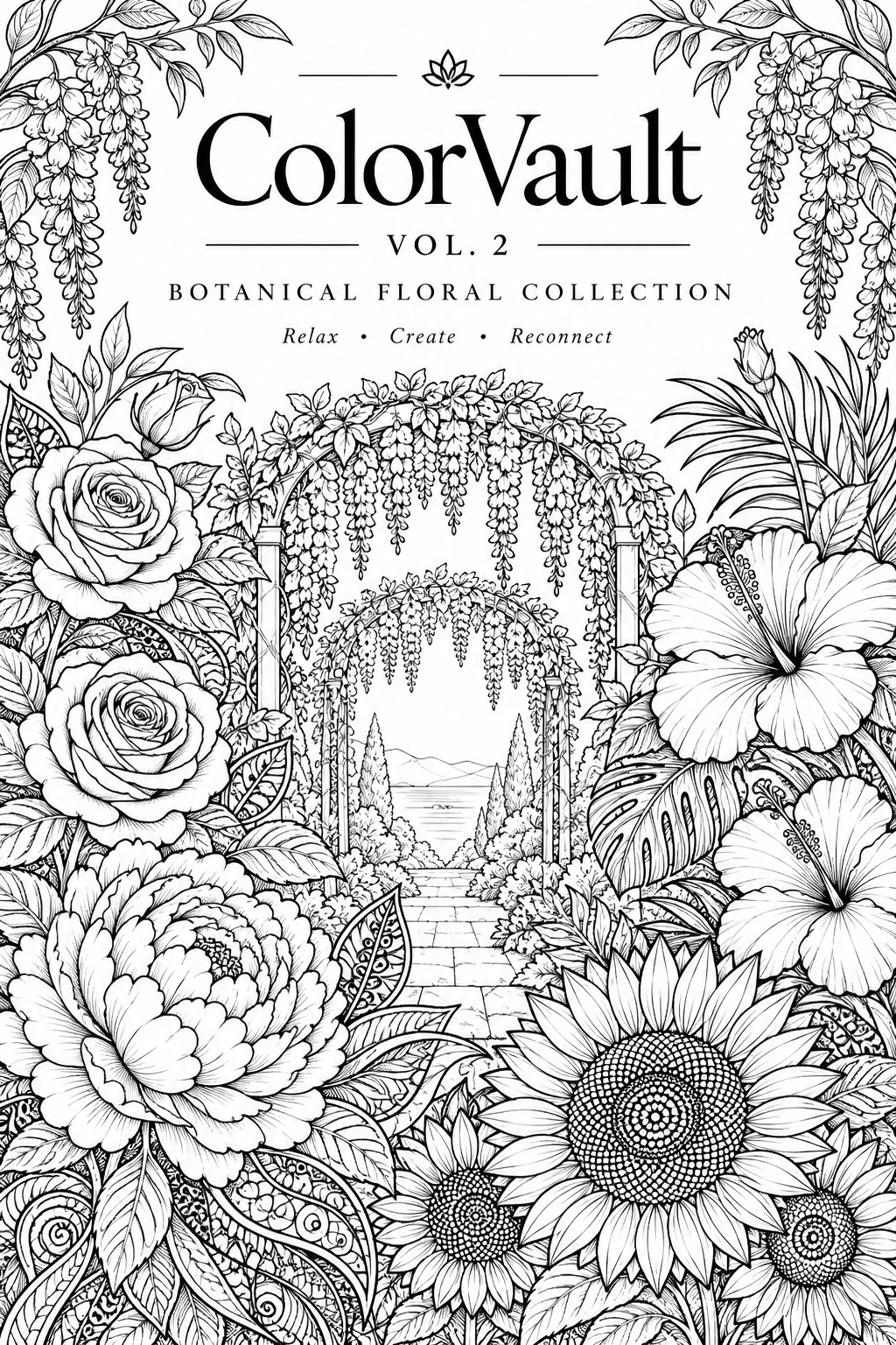 ColorVault Vol. 2 Botanical Floral Collection cover art