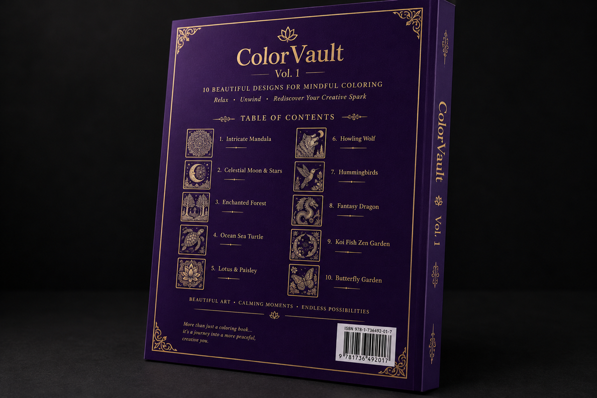 Vol. 1 Back Cover TOC